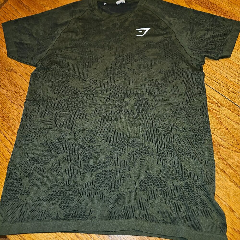Gymshark Large Green T-Shirt